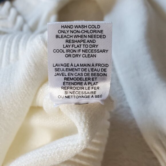 Truth by Republic Mock Turtleneck Sweater Soft Ivory XS - Picture 10 of 10